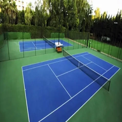 Synthetic Tennis Court